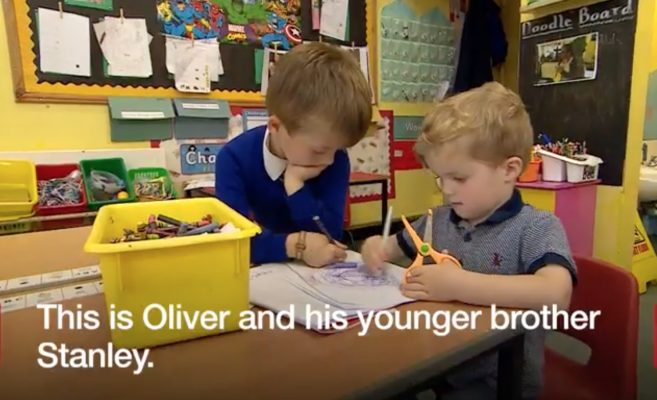5 year old saves brother from choking by using first aid skills