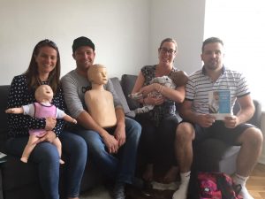 Baby first aid group photo